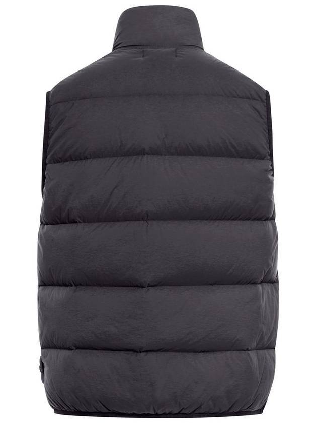 Seamless Tunnel Nylon Down Vest Black - STONE ISLAND - BALAAN 5