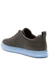 Runner Leather Low Top Sneakers Dark Grey - CAMPER - BALAAN 4