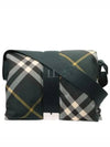 Pillow Checked Messenger Bag Green - BURBERRY - BALAAN 2