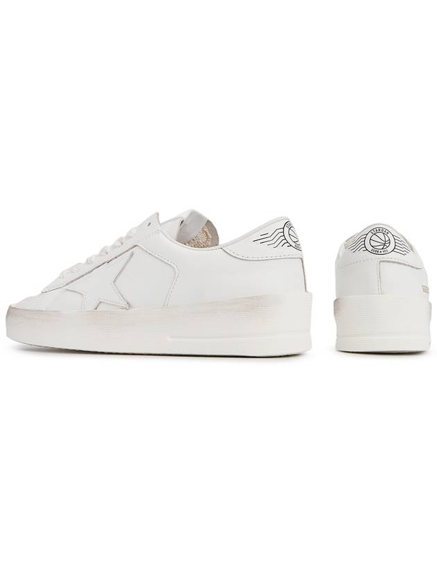 Stardan Low Top Sneakers Total White - GOLDEN GOOSE - BALAAN 8