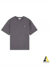 Bold Fox Head Patch Oversized Short Sleeve T-Shirt Grey - MAISON KITSUNE - BALAAN 2