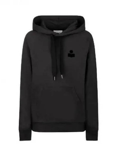 Malibu Logo Print Hooded Top Washed Black - ISABEL MARANT - BALAAN 2