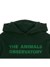 Kids brushed hoodie F24128 021 BG - THE ANIMALS OBSERVATORY - BALAAN 3