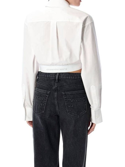 Alexander Wang Cropped Shirt - ALEXANDER WANG - BALAAN 2