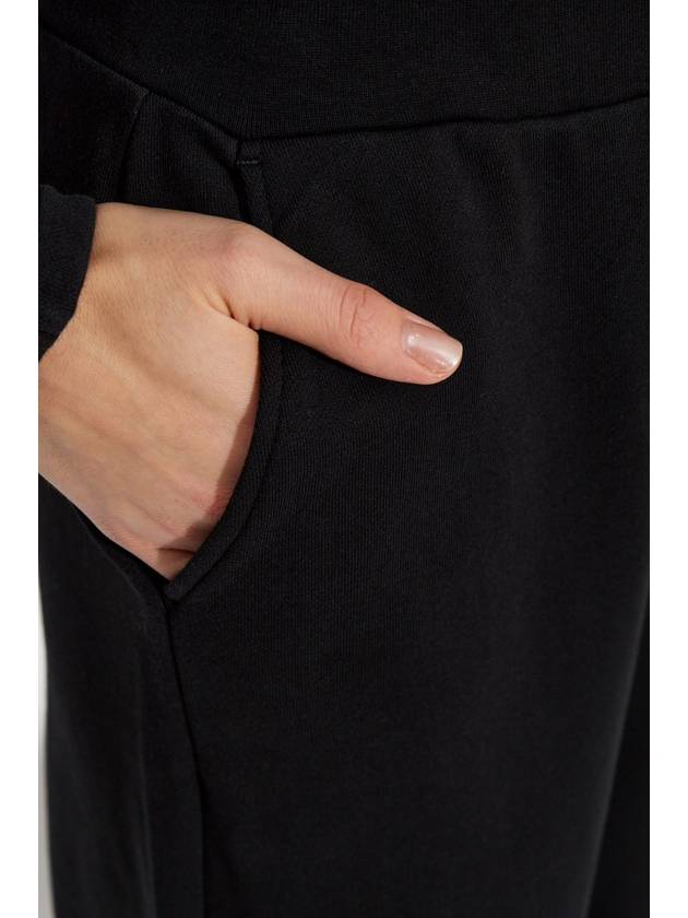 Emporio Armani Sweatpants With Logo, Women's, Black - EMPORIO ARMANI - BALAAN 5