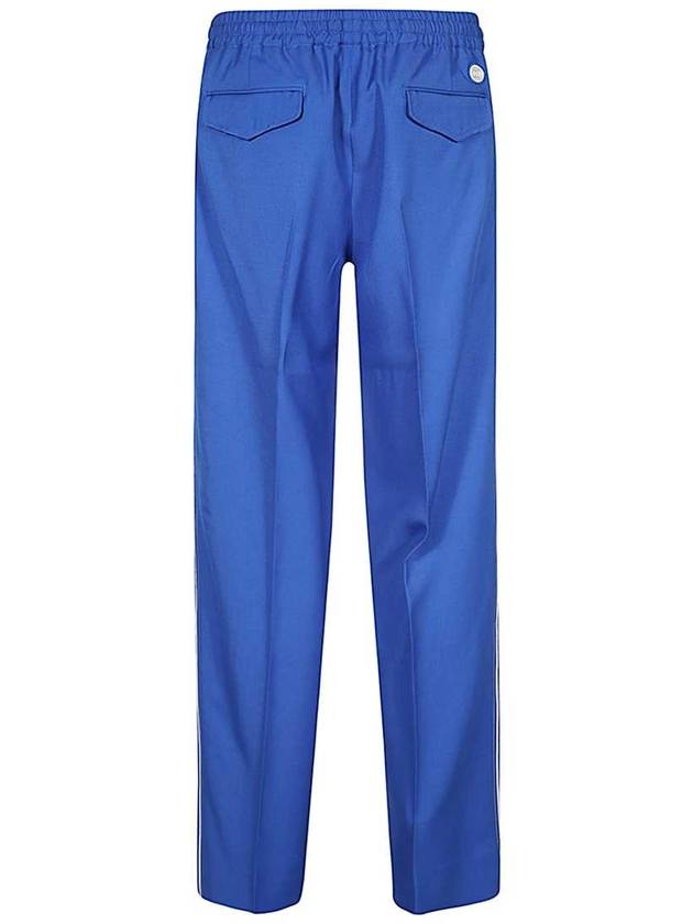 Interlocking G Wool Mohair Track Pants Blue - GUCCI - BALAAN 3