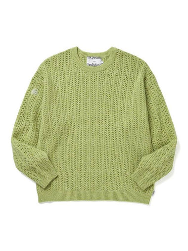 Mix Knit Top Lime - EXPRESSHOLIDAY - BALAAN 1