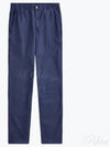 Drawstring Cotton Straight Pants Navy - POLO RALPH LAUREN - BALAAN 2