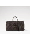 Keepall Bandouliere 50 Duffel Bag Black - LOUIS VUITTON - BALAAN 2