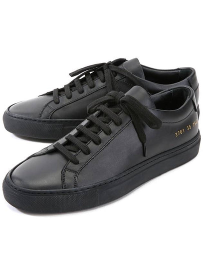 Original Achilles Low Top Sneakers Black - COMMON PROJECTS - BALAAN 2