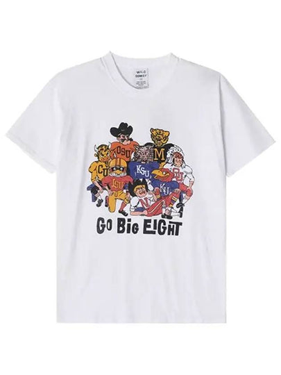 Big Eight Short Sleeve T-Shirt White - WILD DONKEY - BALAAN 2