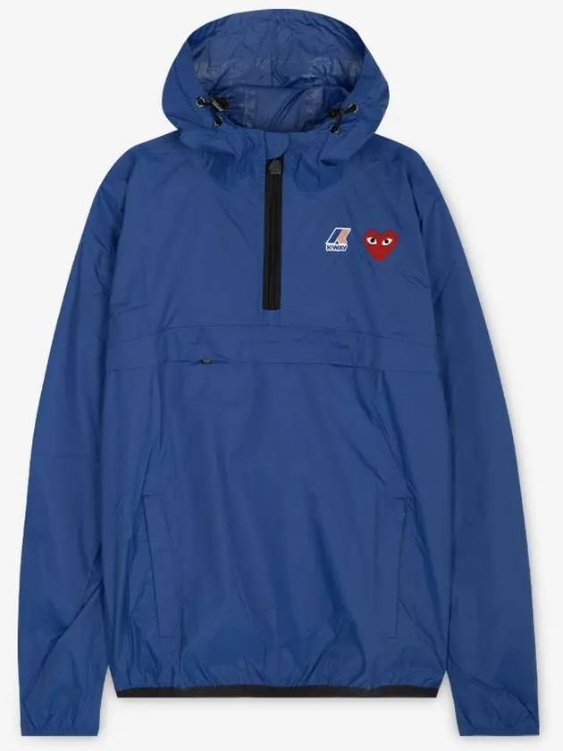 Comme des Garçons Heart Waffen Blue Jacket AZ J502 051 2 - COMME DES GARCONS PLAY - BALAAN 2