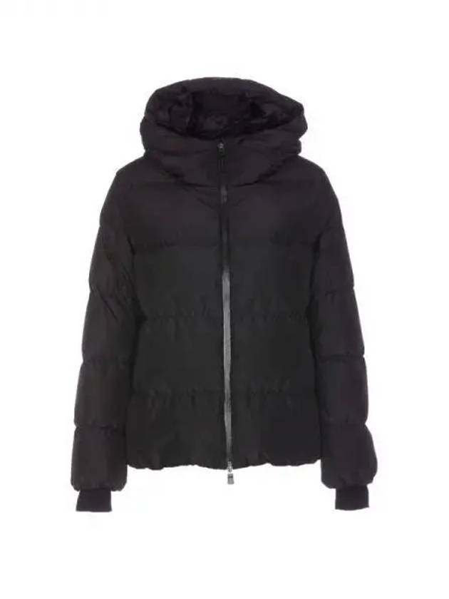 Herno black quilted hood padding - HERNO - BALAAN 1