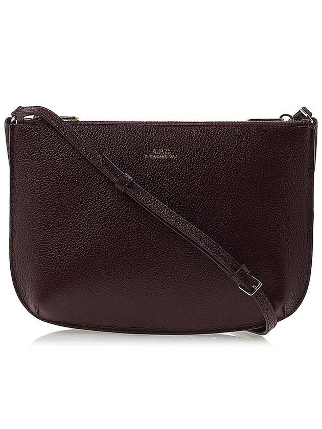 Women's Sarah Cross Bag Burgundy - A.P.C. - BALAAN 2