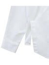 Back Logo Cotton Long Sleeve Shirt White - WOOYOUNGMI - BALAAN 11