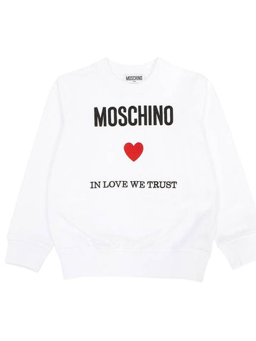 Kids Sweatshirt H5F05R LCA30 10101 Adults can wear - MOSCHINO - BALAAN 1