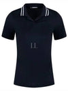 Women's Sammy Short Sleeve Polo Shirt Navy - J.LINDEBERG - BALAAN 2