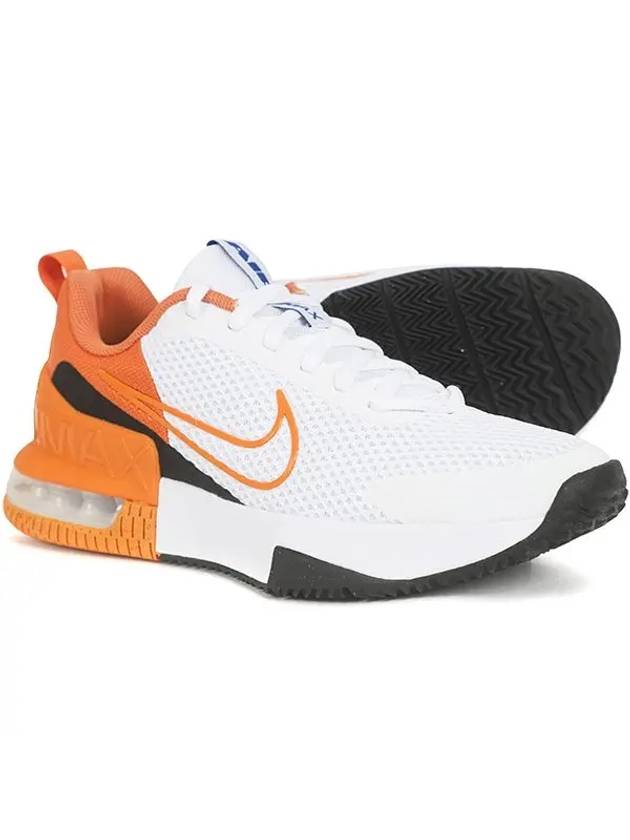 Air Max Alpha Trainer 6 Low Top Sneakers Orange White - NIKE - BALAAN 3