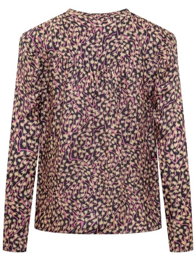 Range graphic print blouse HT0247FAB1J03I - ISABEL MARANT - BALAAN 3