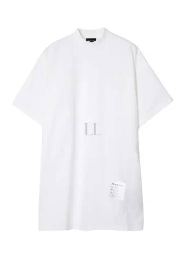 Sample Sticker Oversized Short Sleeve T-Shirt White - BALENCIAGA - BALAAN 2