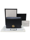 Women s 456126 GG Marmont Black Card Case Half Wallet - GUCCI - BALAAN 10