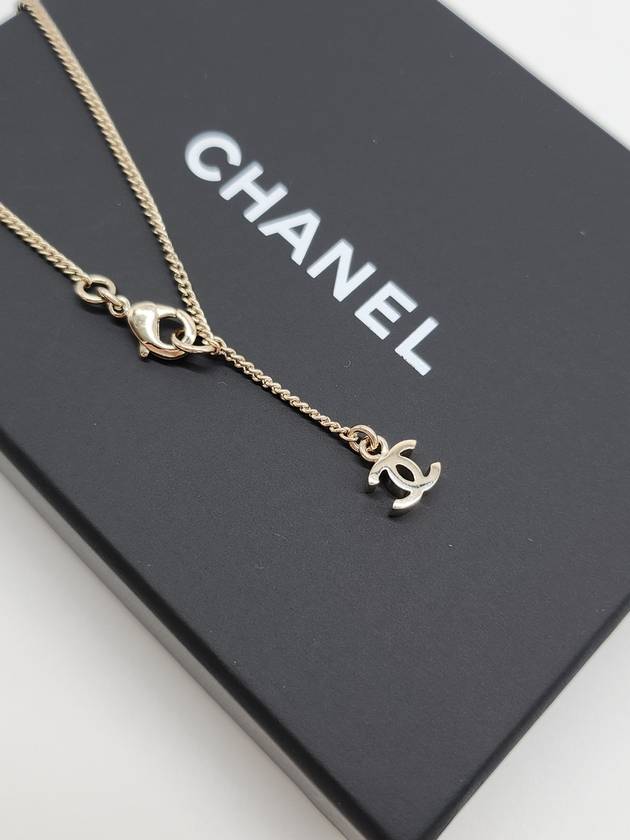 CC logo necklace gold cubic ABE114 - CHANEL - BALAAN 8