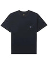 Crew Neck Poly Jersey Short Sleeve T-Shirt Black - NEEDLES - BALAAN 1