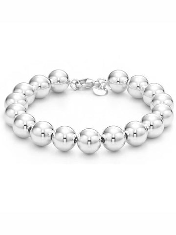 Women's Hardware Ball Bracelet Silver - TIFFANY & CO. - BALAAN.