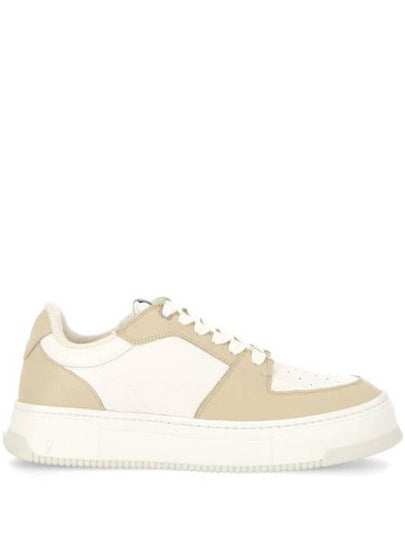 New Lace-Up Arcade Low-Top Sneakers Sand White - AMI - BALAAN 2