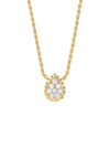 Serpent Boheme Pendant xs motif yellow gold diamond necklace women - BOUCHERON - BALAAN 1