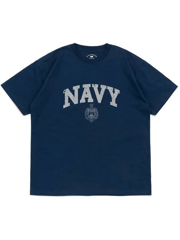 VINT NAVAL ACADEMY T SHIRTS DARK BLUE - POLYGRAM - BALAAN 3