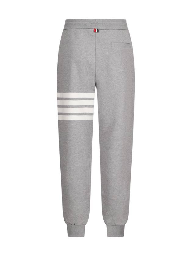 Men's Classic Loopback Engineered 4-Bar Sweatpants Light Grey - THOM BROWNE - BALAAN 3