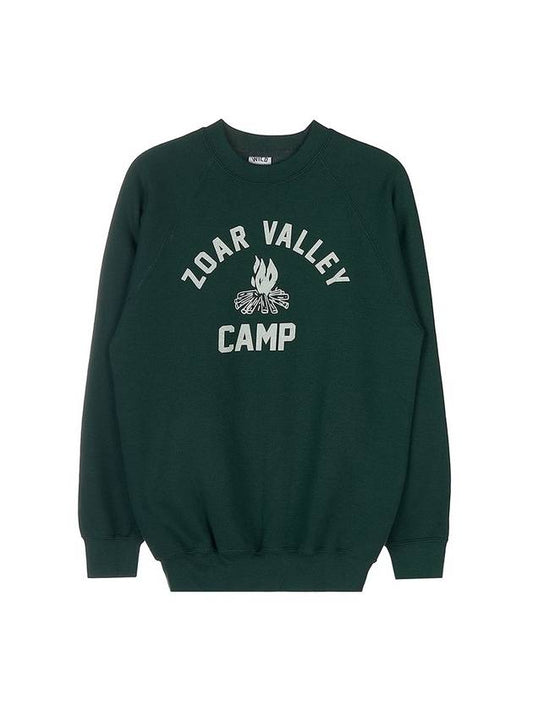 FR Joa Print Sweatshirt Green - WILD DONKEY - BALAAN 1