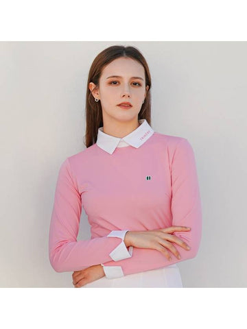 Point color slim tee PINK TMFKS20303 - TRIMERE - BALAAN 1