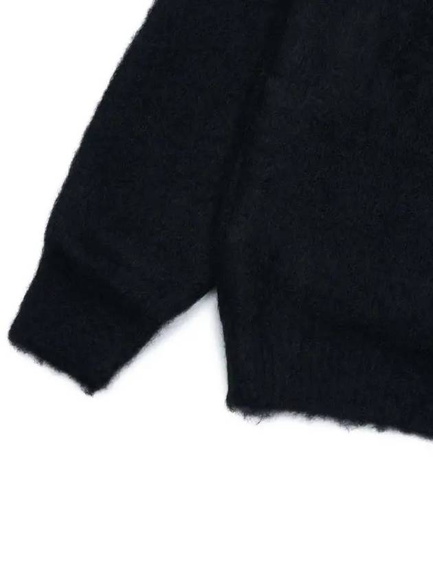 Men's Zipper Mohair Cardigan Black NS283 D Black - NEEDLES - BALAAN 4