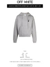 Men's Degrade Arrow Overfit Hoodie Gray - OFF WHITE - BALAAN 3