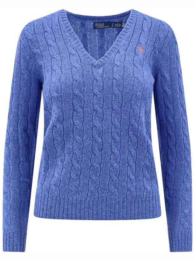 Wool Cashmere Sweater WITH Embroid Logo 211910422020 B0651319510 - POLO RALPH LAUREN - BALAAN 3