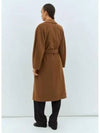 Madame Belted Double Coat Brown - MAX MARA - BALAAN 3