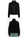 women s zip up padding black - MONCLER - BALAAN 5