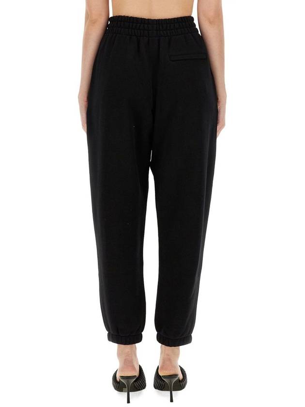 T By Alexander Wang Jogging Pants With Logo - ALEXANDER WANG - BALAAN 4