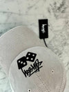 AU Australia TWO DICE Corduroy Low Pro Cap ST7M0079 White Sand ONE SIZE - STUSSY - BALAAN 6