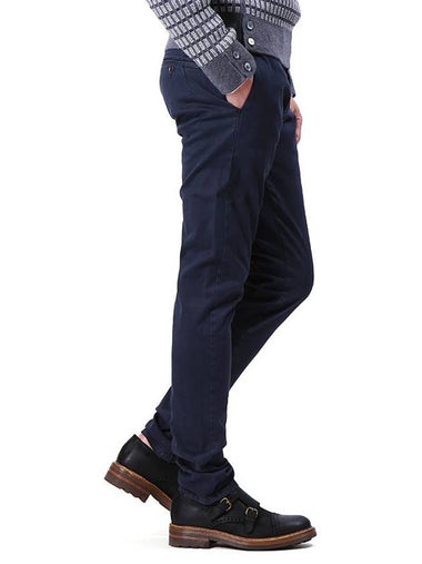 Men s Chino Straight Pants Navy - SIVIGLIA - BALAAN 1