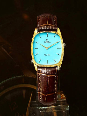 Vintage Deville Sky Blue Edition Unisex Quartz Watch - OMEGA - BALAAN 1