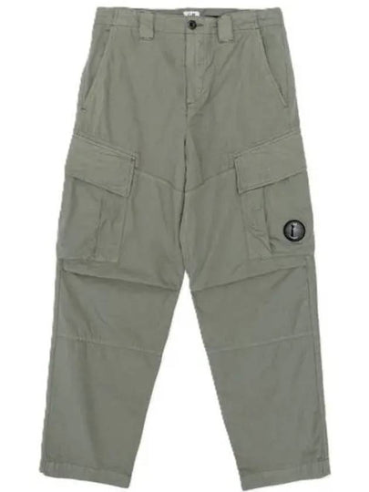 Micro Reps Loose Cargo Straight Pants Green - CP COMPANY - BALAAN 2