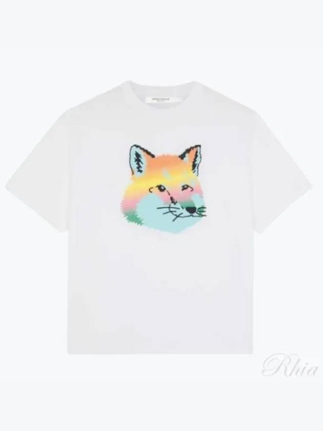 New Season Fox Head T Shirt Top KW00134KJ0008 - MAISON KITSUNE - BALAAN 1