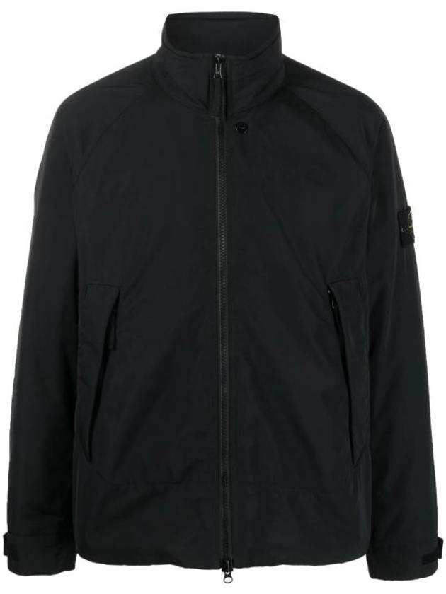 Micro Twill Pure Insulation Technology Primaloft Jacket Black - STONE ISLAND - BALAAN 2