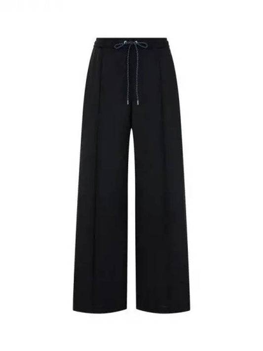 Women s Pintuck Line Drawstring Pants Black 271165 - PAUL SMITH - BALAAN 1