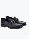 Men's David Gancini Loafers Black - SALVATORE FERRAGAMO - BALAAN 2