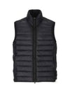 Loom Woven Chambers Recycled Nylon Down TC Vest Navy - STONE ISLAND - BALAAN 2