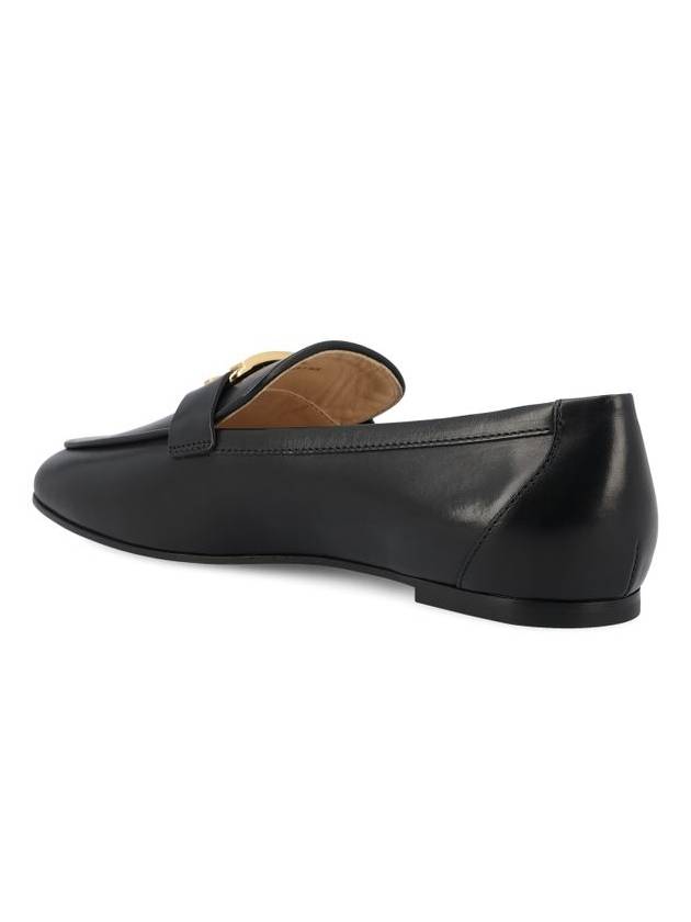 Tods T Timeless Leather Loafers Black - TOD'S - BALAAN 4